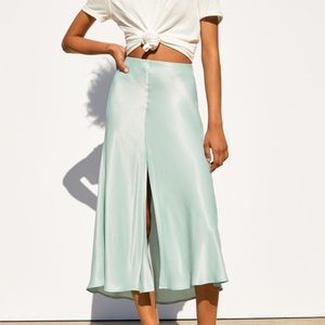 Zara Satin Skirt